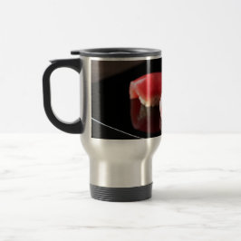 Tuna Trio – Refined Sushi Reflection Travel Mug Reisebecher