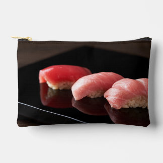 Tuna Trio Sushi Pouch – Elegant Minimal Style Zubehörtasche