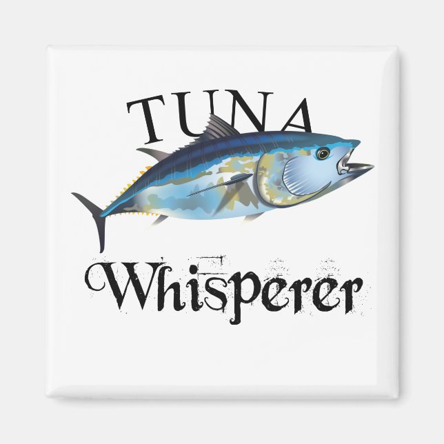 Tuna Whisperer Light Colored Magnet (Vorne)