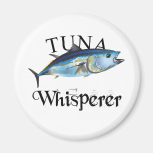 Tuna Whisperer Light Colored Magnet