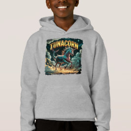 Tunacorn Illustration Combo Kreatur Funny Hoodie