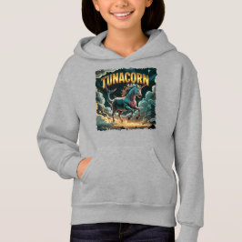 Tunacorn Illustration Combo Kreatur Funny Hoodie