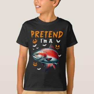 Tünch mich als Lachs Halloween-Kostüm Angel-Fan T-Shirt
