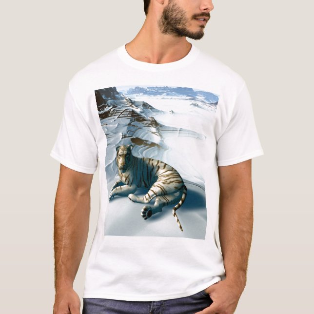 Tundra-Tiger T-Shirt (Vorderseite)
