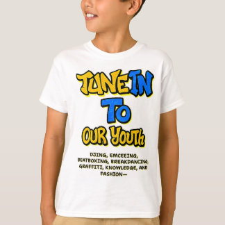 Tune in Graffitti Youth T - Shirt