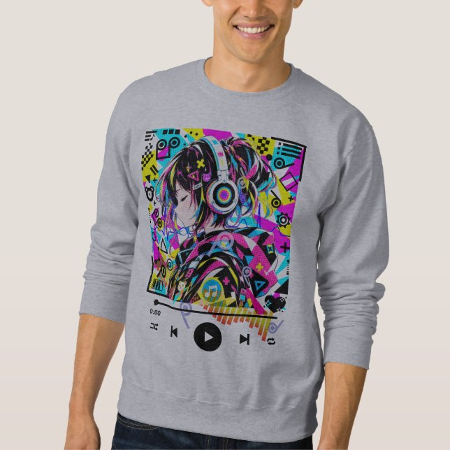 TUNE_OUT SWEATSHIRT (Vorderseite)