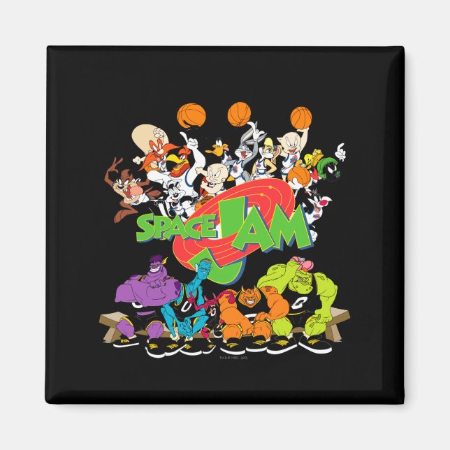 Tune Squad gegen Monstars  Magnet (Vorne)