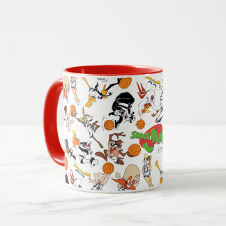TUNE SQUAD™ Spieler-Toss-Muster Tasse
