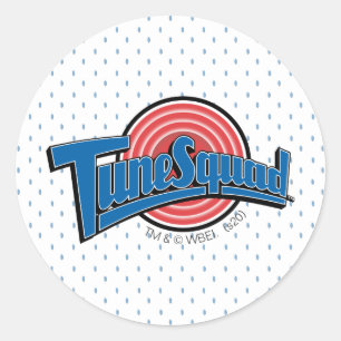 TUNE SQUAD™ Uniformlogo Runder Aufkleber