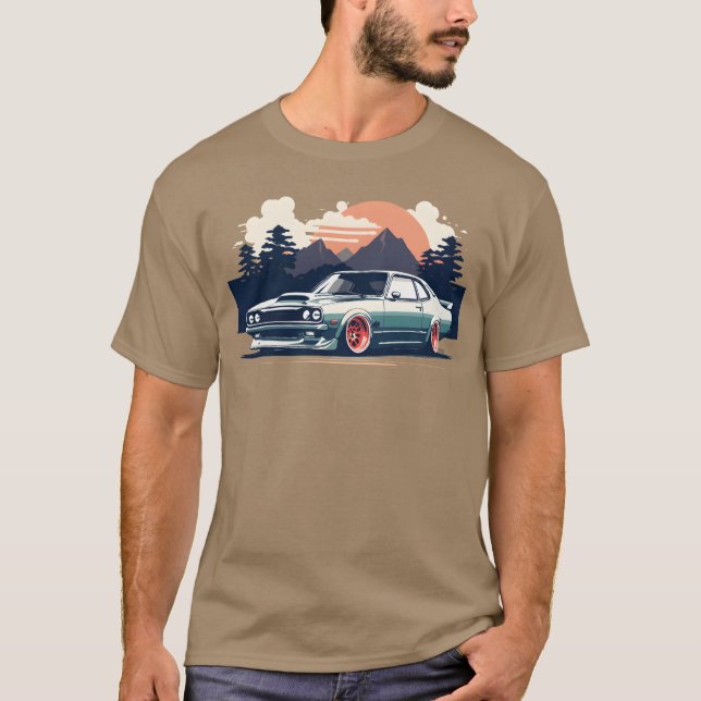 Tuned Japan Car boy family T-Shirt (Vorderseite)