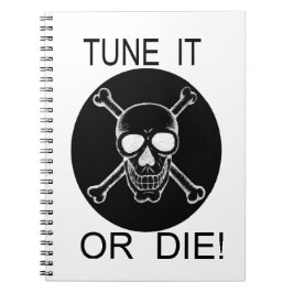 Tunen Sie es oder Die Kreisschädel Notizblock