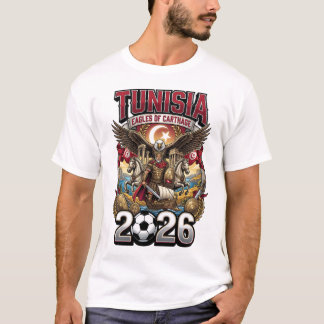 Tunesien 2026 Fan T-Shirt