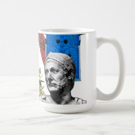Tunesien Collage Sticker Design | Tunesische Kultu Kaffeetasse