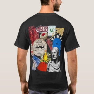 Tunesien Design Tunesische Kultur & Erbe T-Shirt