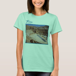 Tunesien El Jem Roman Gladiator Amphitheater T-Shirt
