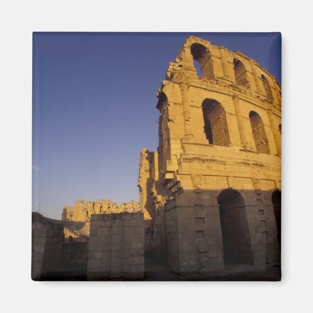 Tunesien, El Jem. Ruinen eines römischen Magnet (Vorne)