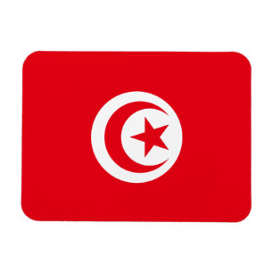 Tunesien Flag Premium Magnet
