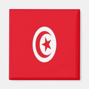 TUNESIEN, Flagge, Afrika, Kühlschrank Magnet