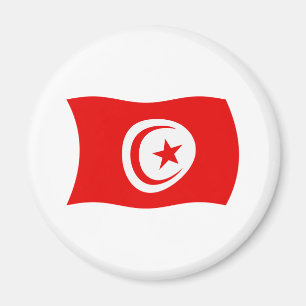 Tunesien Flagge Magnet