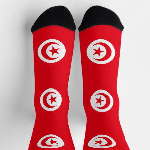 Tunesien-Flagge Socken