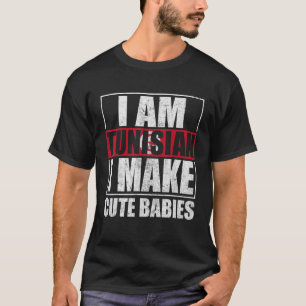 Tunesien Flagge stolz Tunesier Männer und Frauen T-Shirt