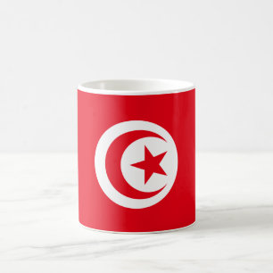 Tunesien-Flaggen-Tasse Tasse