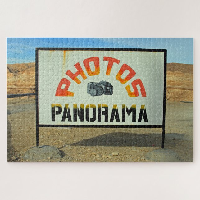 Tunesien Foto-stop 1014-pc Puzzle (Horizontal)