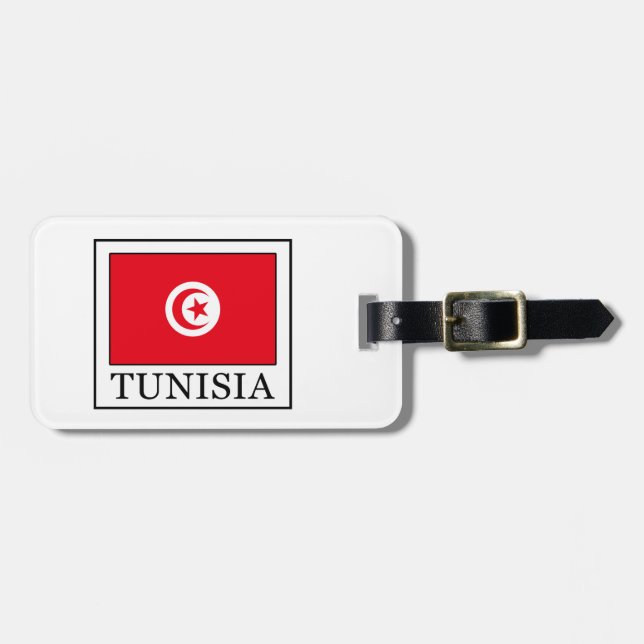 Tunesien Gepäckanhänger (Vorderseite horizontal)