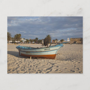 Tunesien, Kap Bon, Hammamet, Wasserfront, Kasbah Postkarte