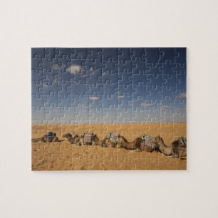 Tunesien, Ksour-Gebiet, Ksar Ghilane, Grand Erg 2 Puzzle