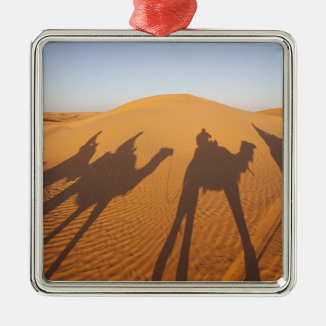 Tunesien, Ksour-Gebiet, Ksar Ghilane, Grand Erg 5 Ornament Aus Metall (Vorne)