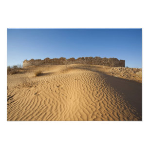 Tunesien, Ksour-Gebiet, Ksar Ghilane, Grand Erg Fotodruck