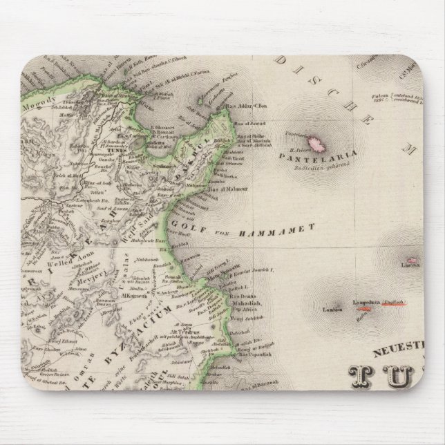 Tunesien Mousepad (Vorne)