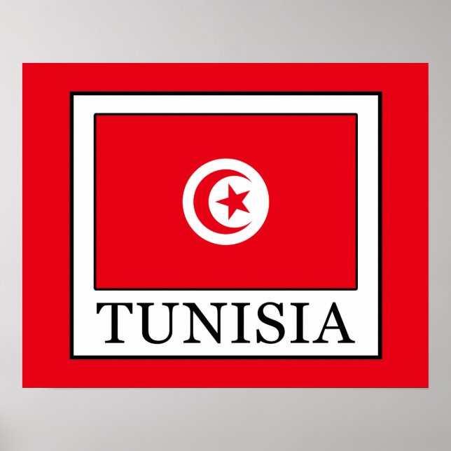 Tunesien Poster (Vorne)