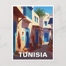 Tunesien Reisen Postkarte