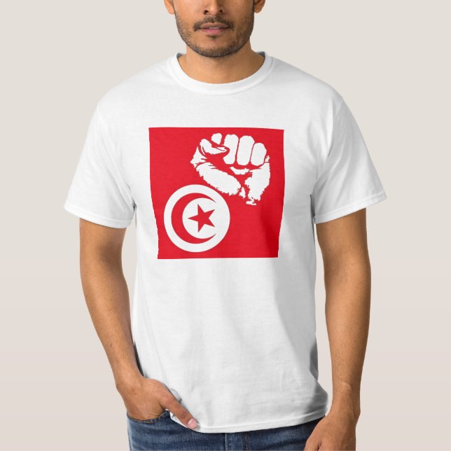 Tunesien-Revolution T-Shirt (Vorderseite)