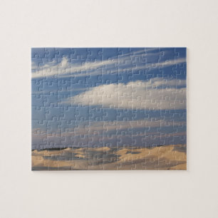 Tunesien, Sahara-Wüste, Douz, Great Dune, Dämmerun Puzzle