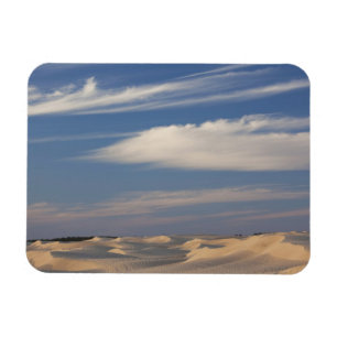 Tunesien, Sahara-Wüste, Douz, Große Düne, Dämmerun Magnet