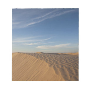 Tunesien, Sahara-Wüste, Douz, Große Düne, Dämmerun Notizblock