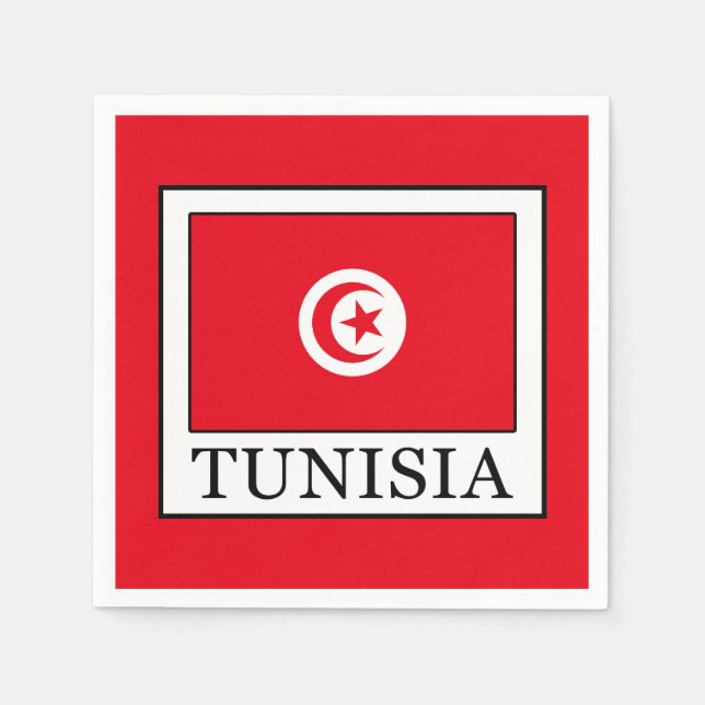 Tunesien Serviette (Vorderseite)