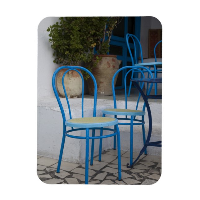 Tunesien, Sidi Bou sagte, Kaffeestühle Magnet (Vertikal)