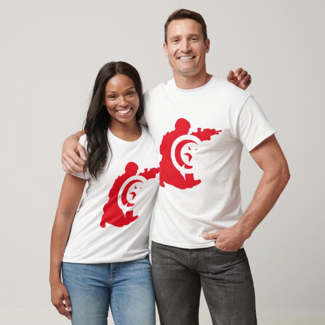 Tunesien Siegel T-Shirt (Unisex)