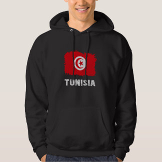 Tunesien Tunesischer Stolz Vintage Tunesisch Flagg Hoodie
