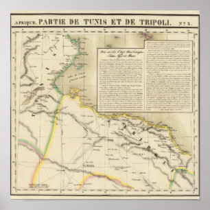Tunesien und Libyen Poster