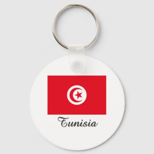 Tunesienflagge Schlüsselanhänger