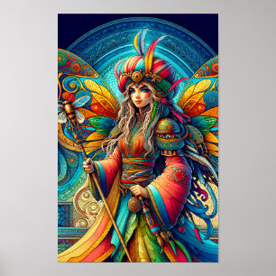 tunesische Fairy Poster