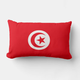 Tunesische Flagge (Tunesien) (Islamischer Halbmond Lendenkissen