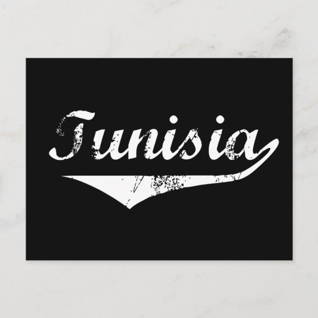 Tunesische Revolution Postkarte (Vorderseite)