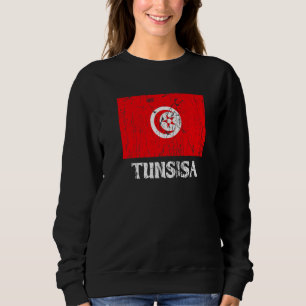 Tunesische Tunesien-Flagge Stolz Tunesische Flagge Sweatshirt