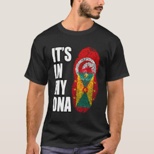 tunesische und grenadische Mischung-Kulturerbe-DNA T-Shirt